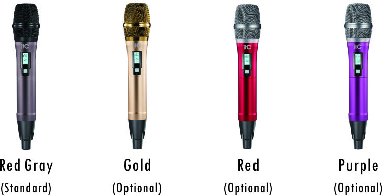 Радиосистема 2 ручных микрофона ITC T-521UH